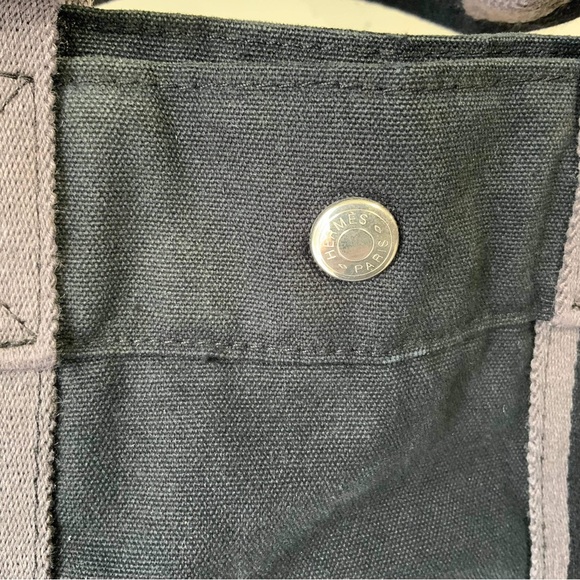 ❤️ HERMES FOURRE TOTE CLOTH BAG ❤️ SMALL SIZE - Picture 9 of 12